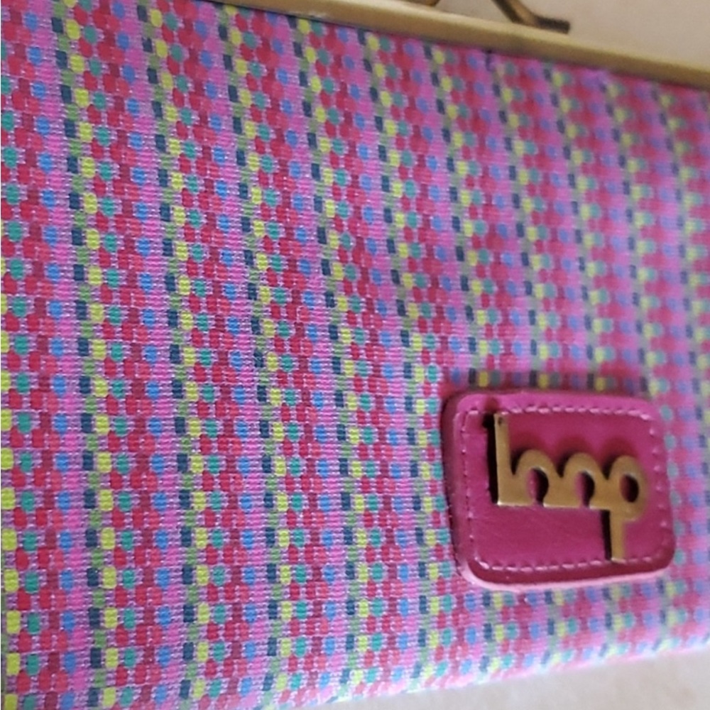Loop Home Grown Unique Purple Floral Color Wallet NWOT - Picture 6 of 7